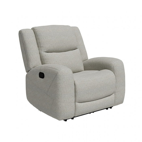 Furniture of America Giraldus Beige Transitional Manual Recliner Model CM9988BG-CH-M