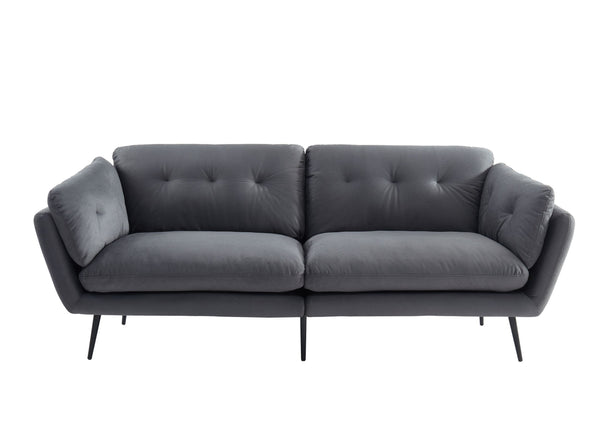 Divani Casa Cody Modern Grey Fabric Sofa Model VGHCJYM2013-GREY
