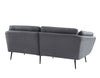 Divani Casa Cody Modern Grey Fabric Sofa Model VGHCJYM2013-GREY