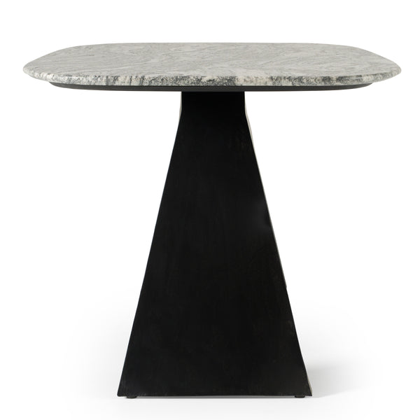 Modrest Colbert Modern Black & White Marble Dining Table Model VGNR-NI90065