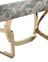Modrest Colton Glam Brown & Gold Console Table Model VGZAX112-BRN-CON