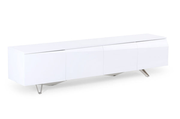 Modrest Columbia Modern White Tv Stand Model VGVCTV117-WHT