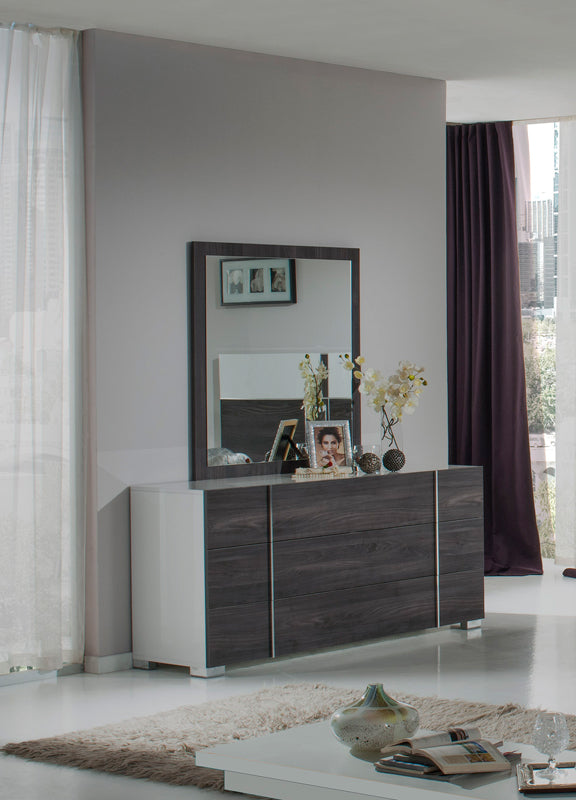 Nova Domus Corrado Italian Modern Grey Mirror Model VGACCORRADO-MIR
