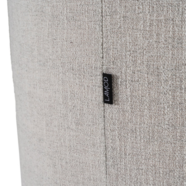 Modrest Correa Modern Light Grey Fabric Swivel Dining Chair Model VGKK-KF.Y1179-LTGRY