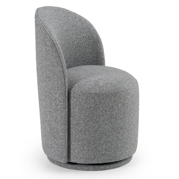 Modrest Correa Modern Grey Fabric Swivel Dining Chair Model VGKK-KF.Y1179-GRY