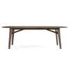 Costello Mid-Century Modern Wenge Dining Table