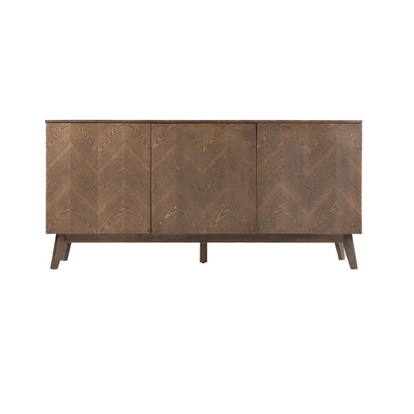 Costello Mid-Century Modern Wenge Buffet