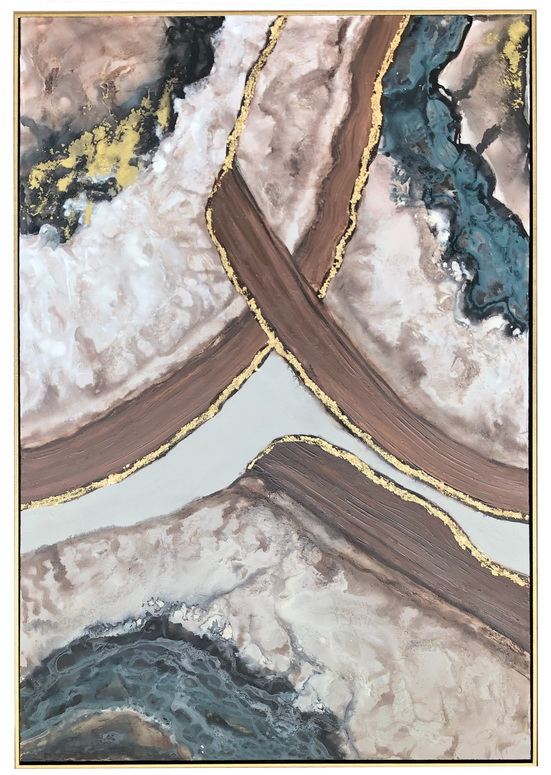 Modrest Crashing Down Acrylic Painting Model VGSHVIG21007