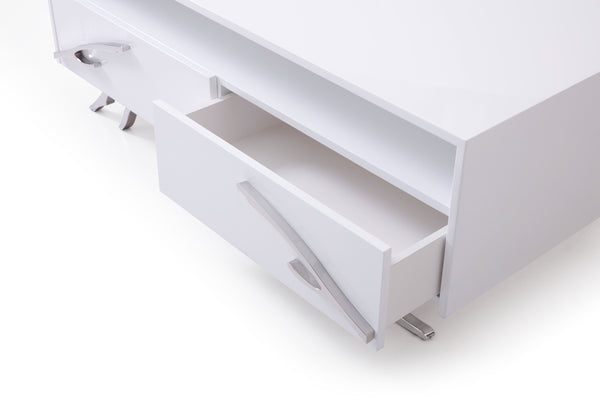 Modrest Legend Modern White Coffee Table Model VGVCCT8111-WHT