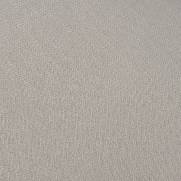 Cynthia Modern White Fabric + Wood Loveseat