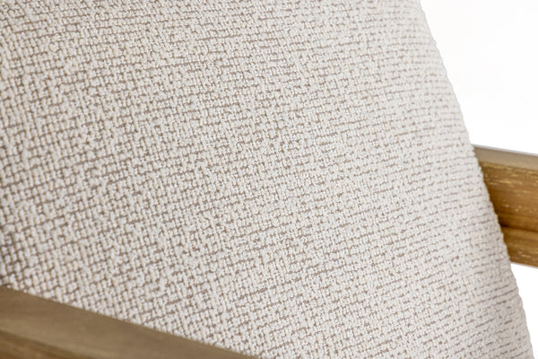 Modrest Dalhart Modern Beige Fabric & Grey Wash Wood Accent Chair Model VGMY-2813-BGE