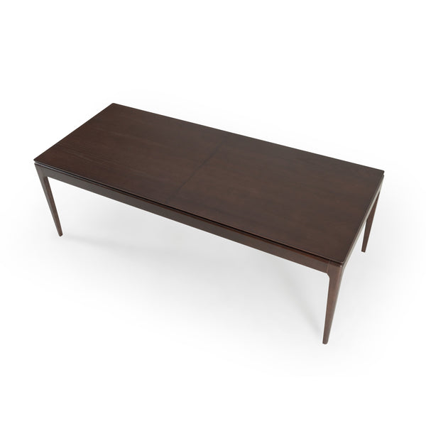 Modrest Dallas Mid Century Modern Brown Oak Extendable Dining Table Model VGME-121256-DT