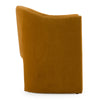 Danube Modern Burnt Orange Fabric Dining Chair