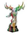 Modrest Deer Head Multicolor Geometric Sculpture Model VGTHPC095-9