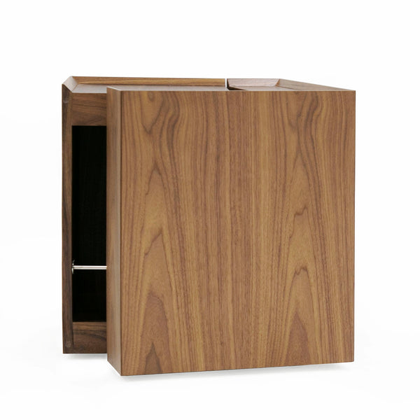 Modrest Delight Modern Walnut End Table Model VGWCP205B-WAL-ET