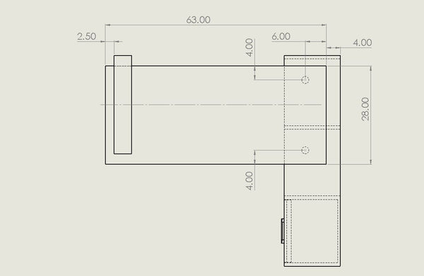Nova Domus Boston Modern Glass & Faux Concrete Reversible Desk Model VGANBOSTON