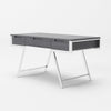 Dessart Modern Elm Grey Office Desk