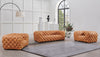 Dexter Transitional Camel Full Italian Leather Sofa