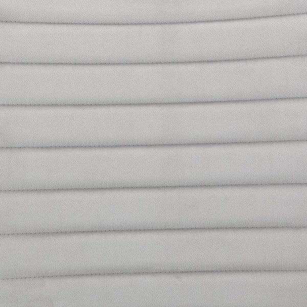 ACME Elizaveta Gray Velvet Faux Crystal Diamonds &White High Gloss Side Chair (Set-2) Model DN00815