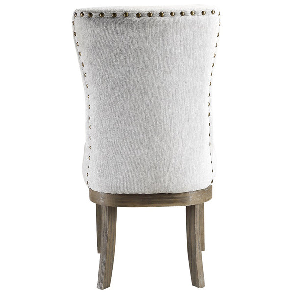 ACME Landon Gray Linen Side Chair (Set-2) Model DN00951