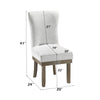 ACME Landon Gray Linen Side Chair (Set-2) Model DN00951