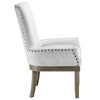 ACME Landon Gray Linen Arm Chair Model DN00952