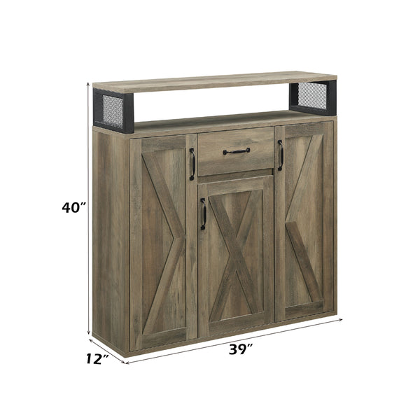 ACME Abiram Rustic Oak Server Model DN01027