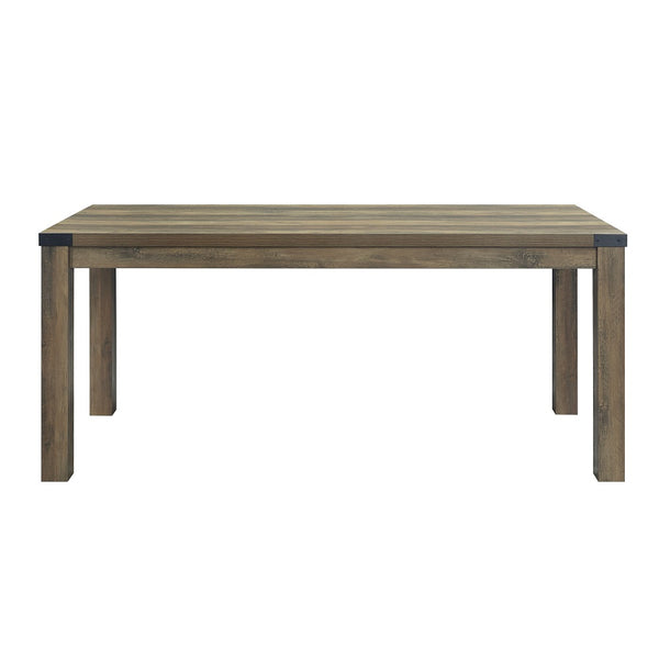 ACME Abiram Rustic Oak Dining Table Model DN01028