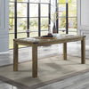 ACME Abiram Rustic Oak Dining Table Model DN01028