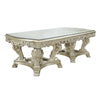 ACME Sorina Antique Gold Dining Table Model DN01208