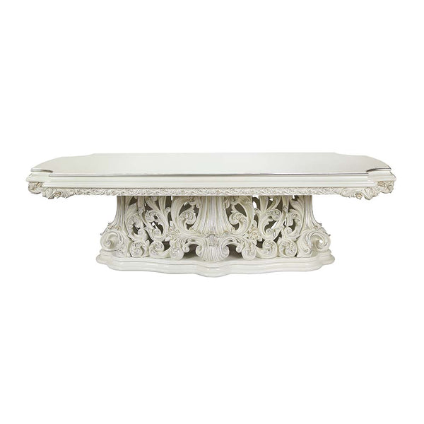 ACME Adara Antique White Dining Table Model DN01229