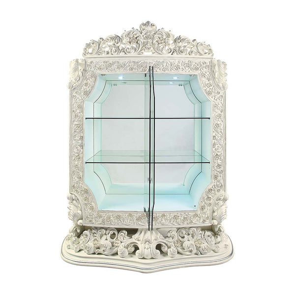 ACME Adara Antique White Curio Model DN01232