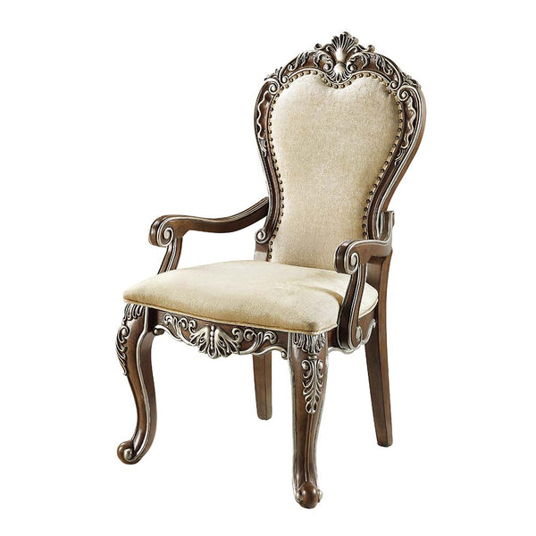 ACME Latisha Antique Oak Arm Chair (Set-2) Model DN01359
