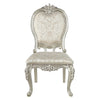 ACME Bently Fabric & Champagne Side Chair (Set-2) Model DN01369
