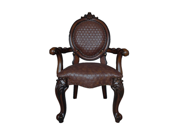 ACME Versailles Cherry Arm Chair (Set-2) Model DN01393