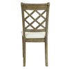 ACME Karsen Beige Linen & Rustic Oak Side Chair (Set-2) Model DN01450