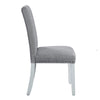 ACME Lanton Gray Linen & Antique White Side Chair (Set-2) Model DN01452