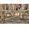 ACME Cabriole Gold Dining Table Model DN01482