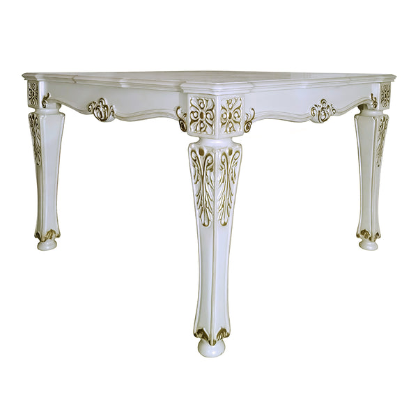 ACME Vendome Antique Pearl Counter Height Table Model DN01515