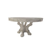 ACME Dresden Bone White Round Dining Table Model DN01700