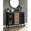 ACME Zudora Antique Oak & Black Server Model DN01759