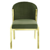 ACME Fallon Green Velvet & Mirrored Gold Side Chair (Set-2) Model DN01956