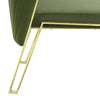 ACME Fallon Green Velvet & Mirrored Gold Side Chair (Set-2) Model DN01956