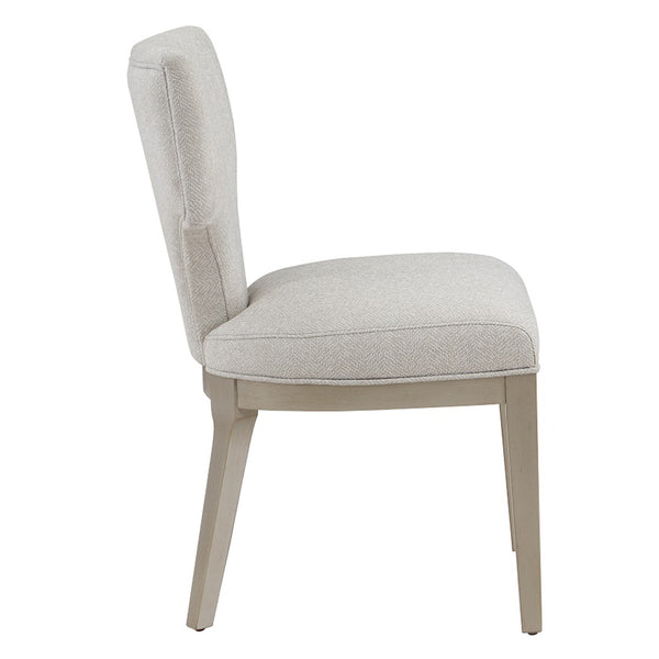 ACME Kasa Beige Linen & Champagne Side Chair (Set-2) Model DN02012