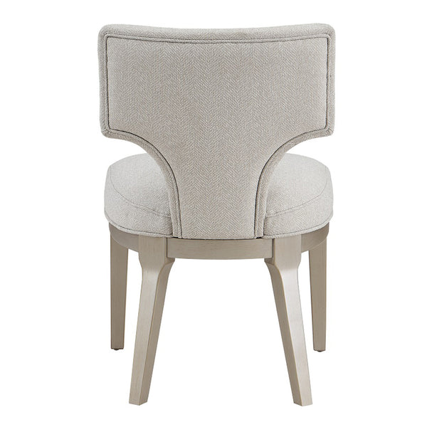 ACME Kasa Beige Linen & Champagne Side Chair (Set-2) Model DN02012