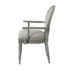 ACME Adalynn Gray Fabric & Weathered Gray Oak Arm Chair (Set-2) Model DN02126