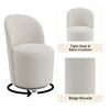 ACME Kinton Beige Boucle Side Chair with Swivel (Set-2) Model DN02219