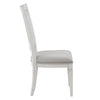 ACME Katia Light Gray Linen & Weathered White Side Chair (Set-2) Model DN02274