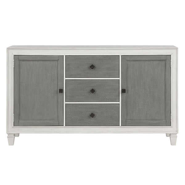 ACME Katia Gray & Weathered White Server Model DN02276