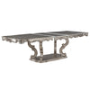 ACME Ariadne Antique Plantinum Dining Table Model DN02281